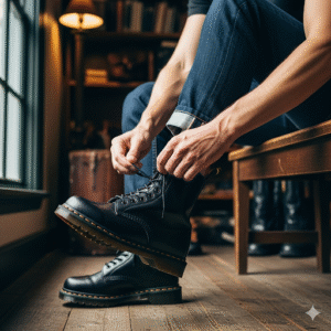 Botas de cuero para hombre